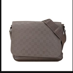 Louis Vuitton Gris/Gray Damier Infini District  Messenger Bag